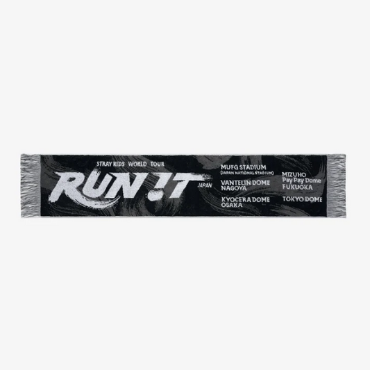 [PRE-ORDER] Stray Kids - MUFFLER TOWEL - World Tour <RUN IT JAPAN 2.0> Online Official MD