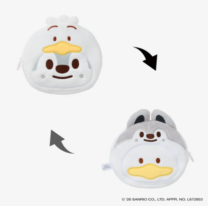 [PRE-ORDER] Stray Kids - SKZOO X SANRIO CHARACTERS REVERSIBLE POUCH - World Tour <RUN IT JAPAN 2.0> Online Official MD