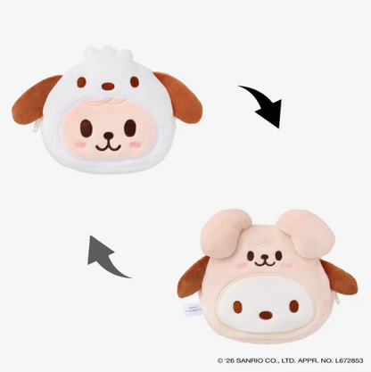 [PRE-ORDER] Stray Kids - SKZOO X SANRIO CHARACTERS REVERSIBLE POUCH - World Tour <RUN IT JAPAN 2.0> Online Official MD
