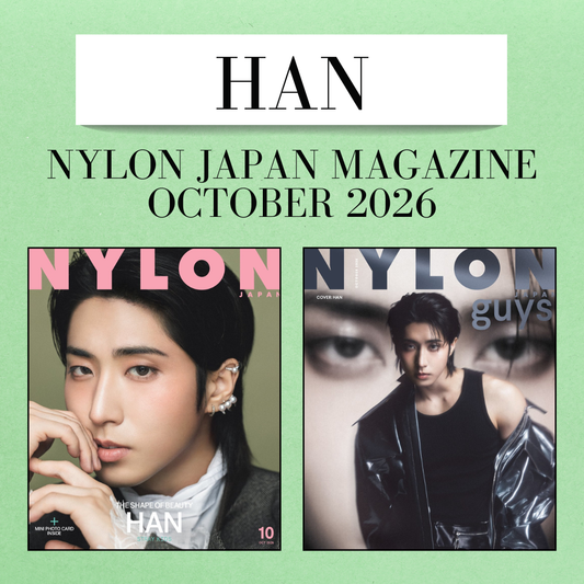 [PRE-ORDER] HAN - NYLON JAPAN MAGAZINE - October 2026 Issue