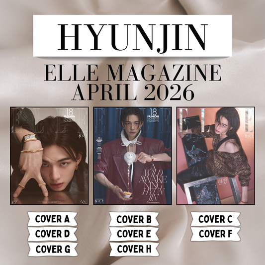 HYUNJIN - ELLE MAGAZINE APRIL 2026 (CHOOSE VER.)