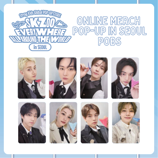 (Restock) SKZOO EAATW POP-UP STORE IN SEOUL - ONLINE MERCH POP-UP POBS
