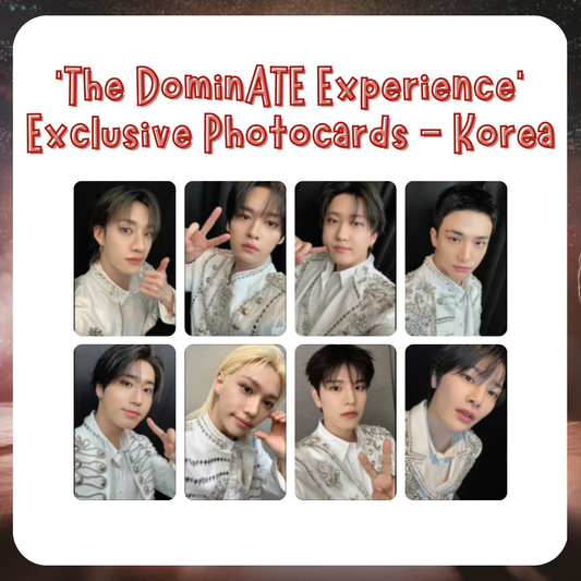 Stray Kids - ‘The DominATE Experience’ Exclusive Photocards - Korea