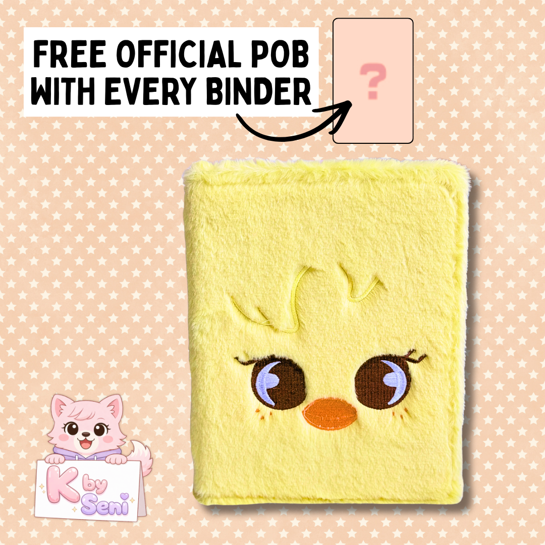 BbokAri Skzoo A5 Plush Binder [KBYSENI BRAND/Fan-Made] - Free POB Event