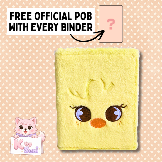 BbokAri Skzoo A5 Plush Binder [KBYSENI BRAND/Fan-Made] - Free POB Event