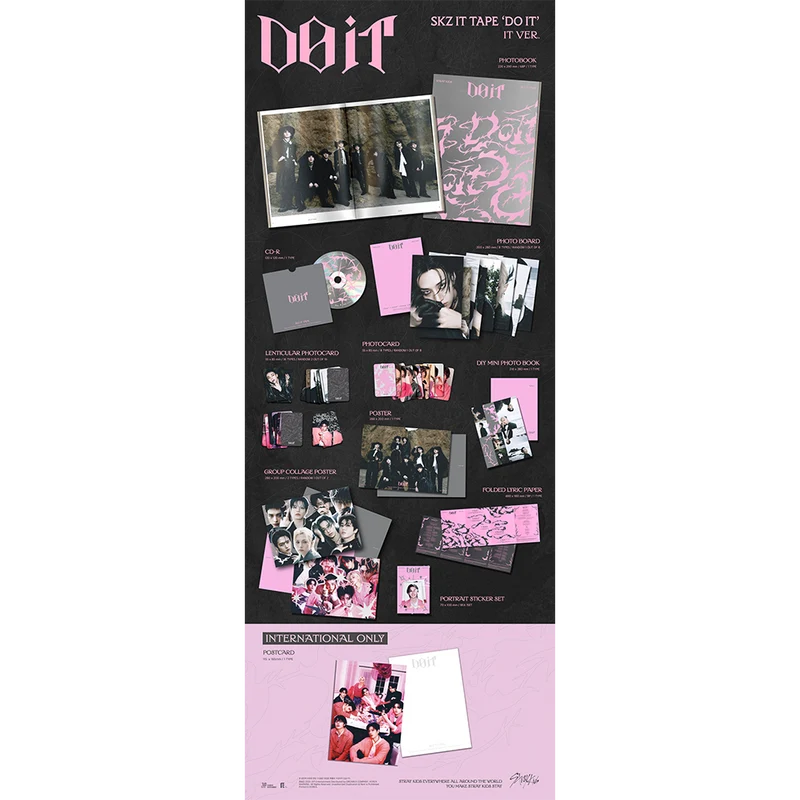 (Restock) Stray Kids - Do It (IT Ver.) Album Inclusion US Postcard Exclusive