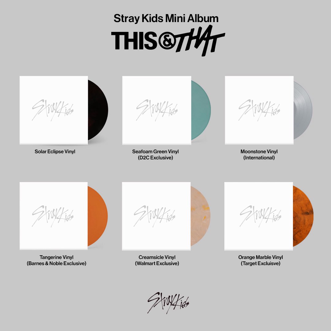 [Pre-Order] Stray Kids Mini Album - 'THIS & THAT' - VINYL (USA EXCLUSIVE - SHOP CHOICE)
