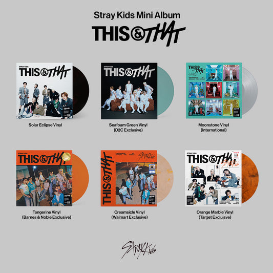 [Pre-Order] Stray Kids Mini Album - 'THIS & THAT' - VINYL (USA EXCLUSIVE - SHOP CHOICE)
