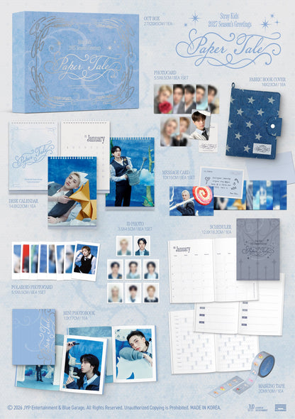 [PRE-ORDER] Stray Kids 2027 Season’s Greetings [Paper Tale] (SHOP CHOICE)