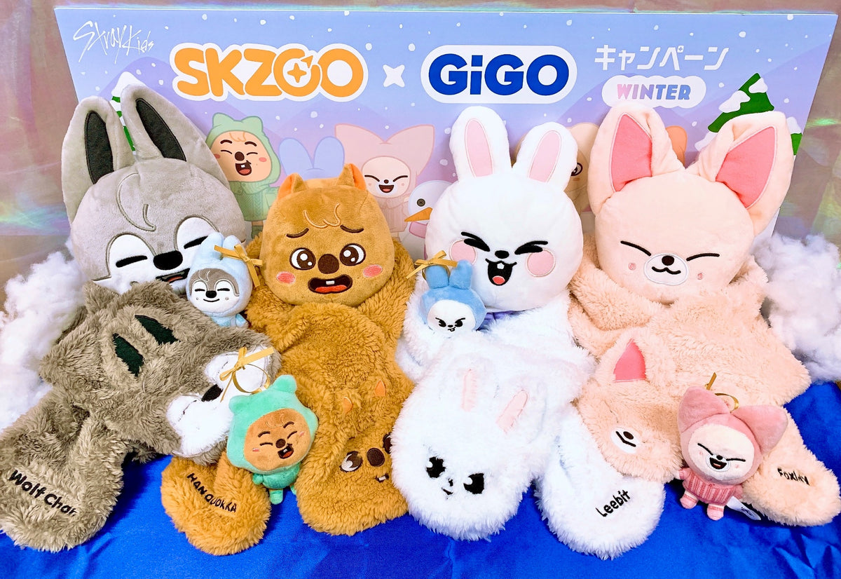 [PRE-ORDER] SKZOO Fluffy Scarf [SKZOO × GiGO - Exclusive]