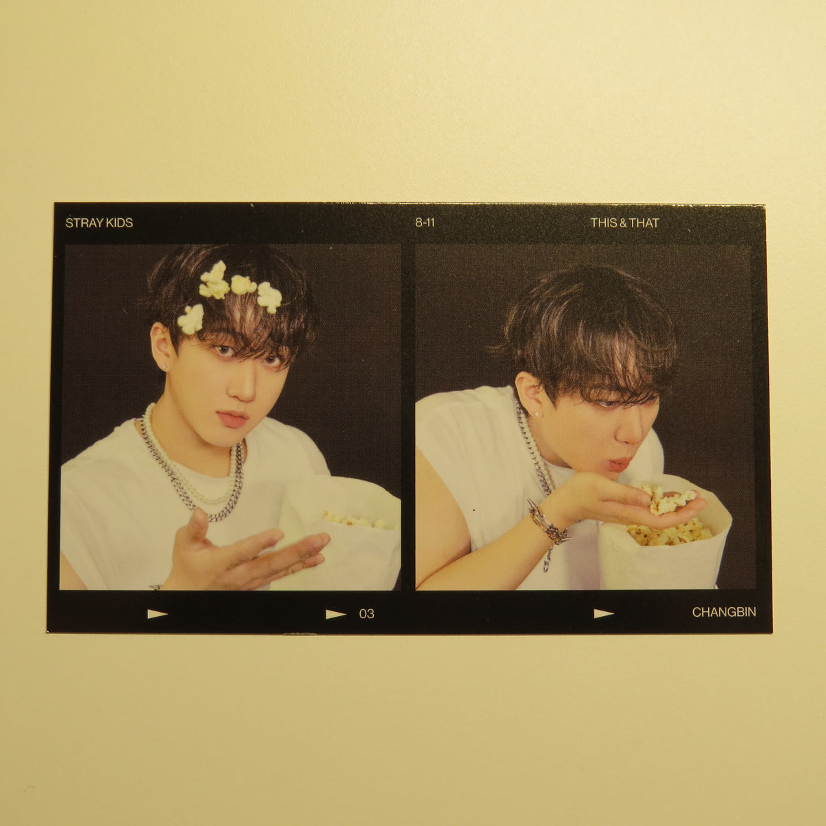 (Restock) Stray Kids - Changbin - This & That Album inclusions (Truck Ver.) 2-Cut Photocard