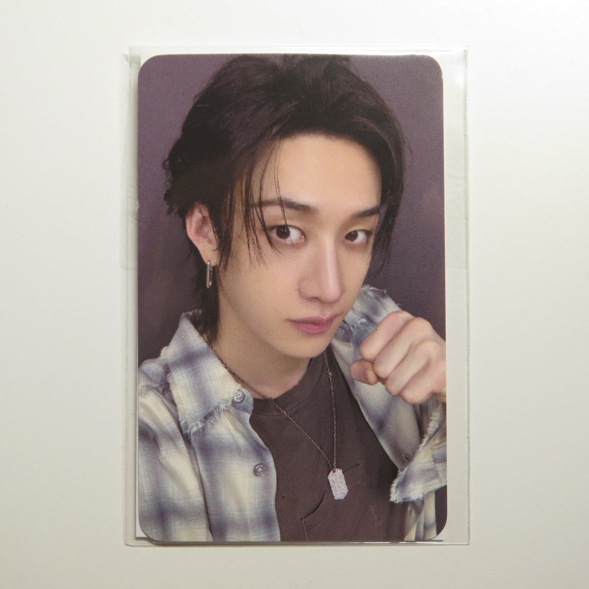 (Restock) Stray Kids - Bang Chan - KARMA FANS SHOP Lucky Draw Photocard