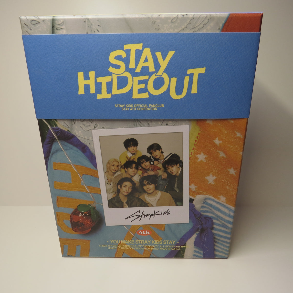 (Second-hand) Stray Kids 'STAY Hideout' 4th Fanclub 2024 Membership Kit