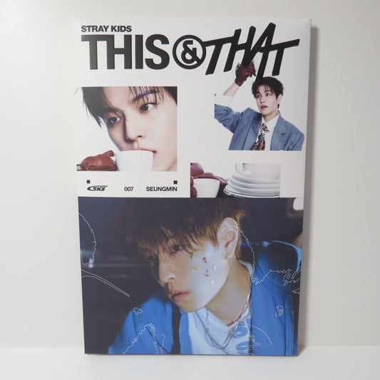 (Restock) Stray Kids - Seungmin This & That Album '& Ver' (No photocards)