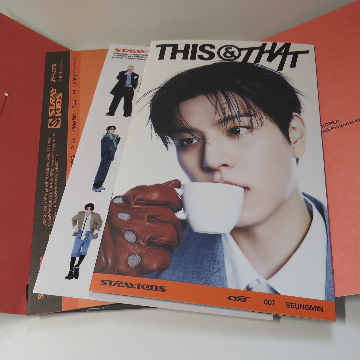 (Restock) Stray Kids - Seungmin This & That Album '& Ver' (No photocards)