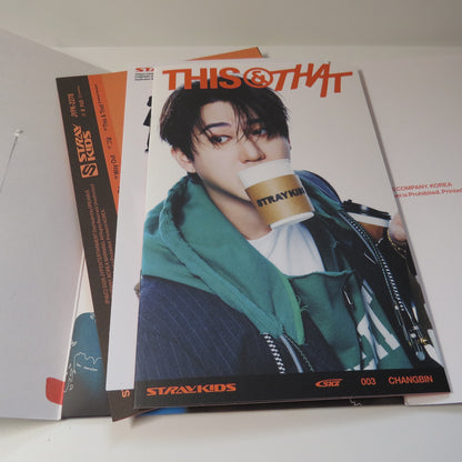 (Restock) Stray Kids - Changbin This & That Album '& Ver' (No photocards)
