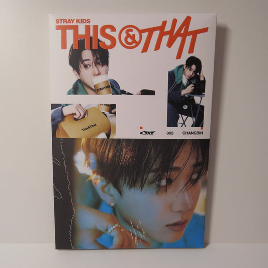 (Restock) Stray Kids - Changbin This & That Album '& Ver' (No photocards)