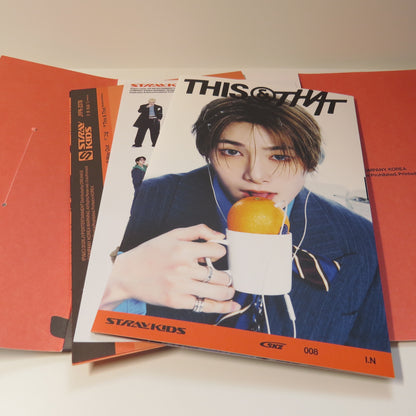 (Restock) Stray Kids - I.N This & That Album '& Ver' (No photocards)