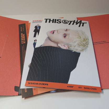 (Restock) Stray Kids - Bang Chan This & That Album '& Ver' (No photocards)