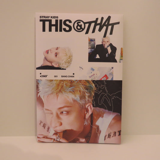 (Restock) Stray Kids - Bang Chan This & That Album '& Ver' (No photocards)