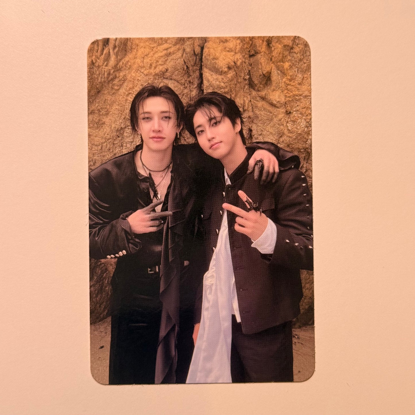 (Restock) Stray Kids Bang Chan and Han BARNES & NOBLE POB Photocard