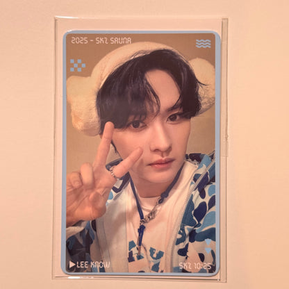 (Restock) Stray Kids SAUNA Merch POB (Member Choice)