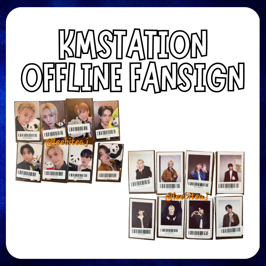 [PRE-ORDER] Stray Kids KARMA - KMStation Offline Fansign (POBS ONLY)