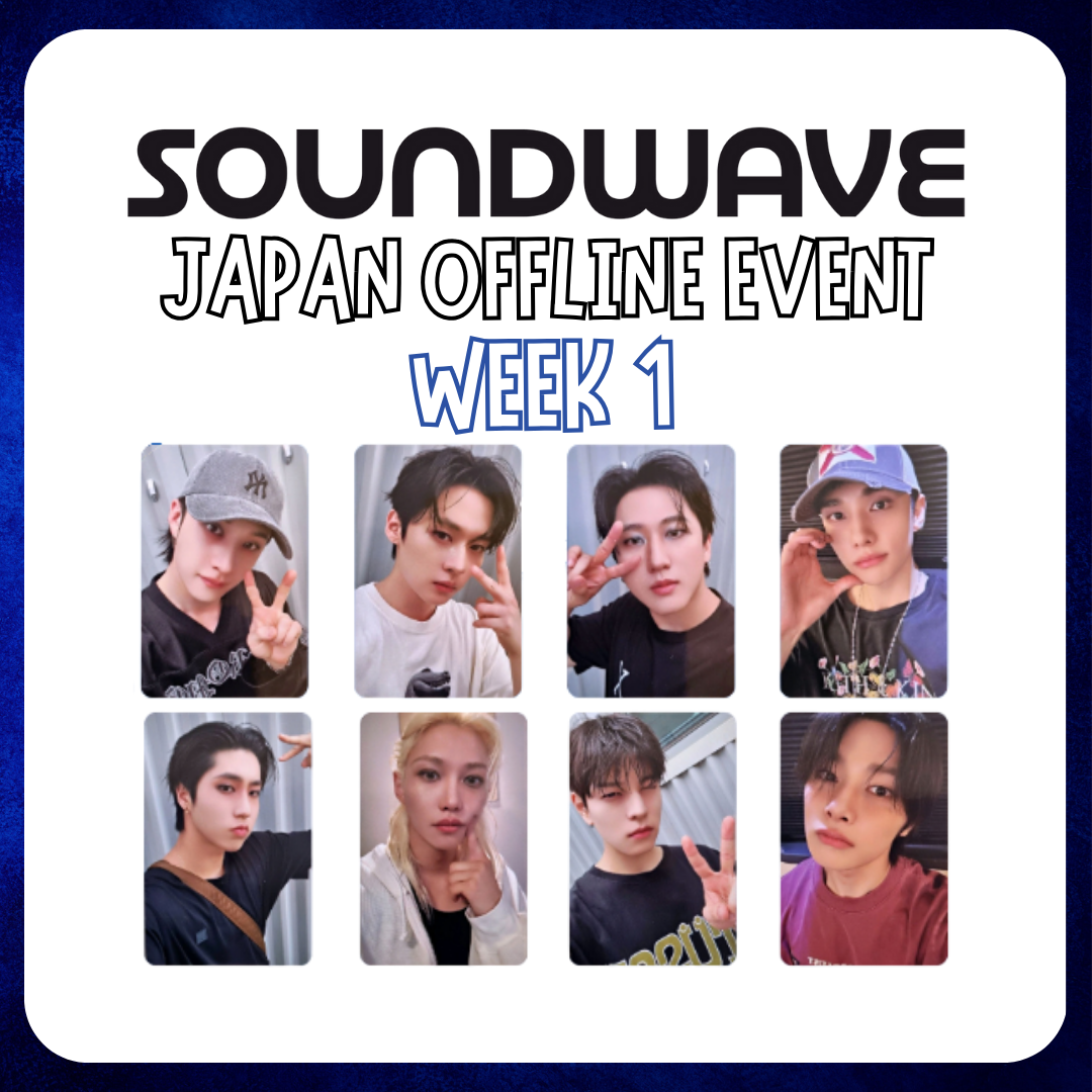 Stray Kids KARMA - SOUNDWAVE JAPAN OFFLINE EVENT - WEEK 1 (POBS ONLY)