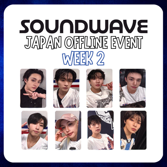 Stray Kids KARMA - SOUNDWAVE JAPAN OFFLINE EVENT - WEEK 2 (POBS ONLY)