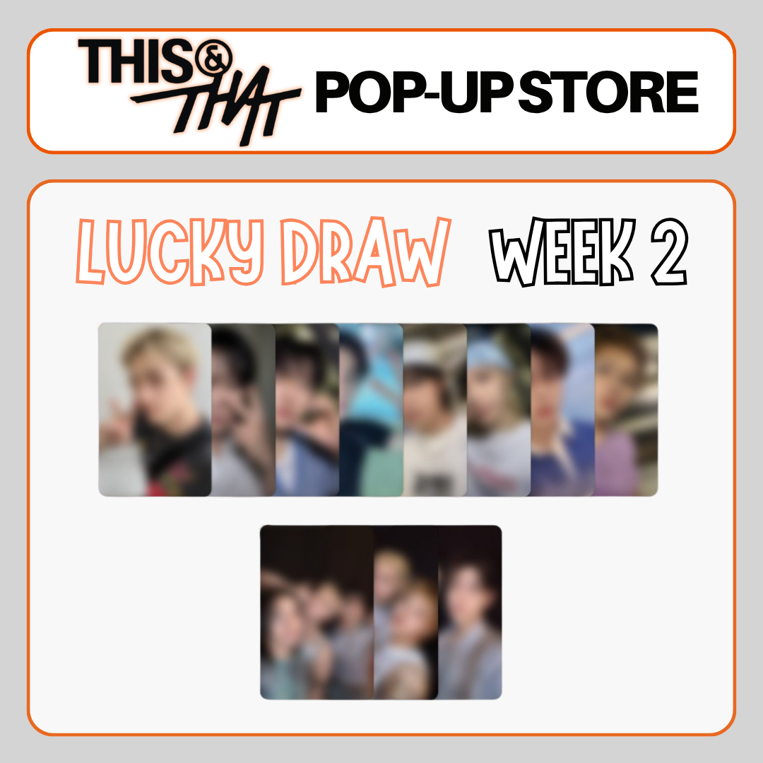 [PRE-ORDER] Stray Kids - 'This & That' POP-UP STORE - LUCKY DRAW WEEK 2 (POBS ONLY)