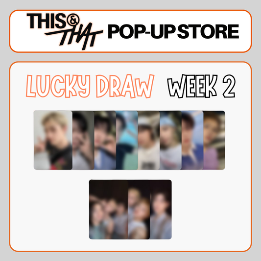 [PRE-ORDER] Stray Kids - 'This & That' POP-UP STORE - LUCKY DRAW WEEK 2 (POBS ONLY)