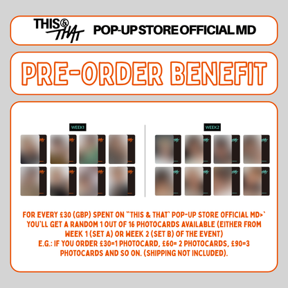 [PRE-ORDER] Stray Kids - Necklace - 'This & That' POP-UP STORE Official MD