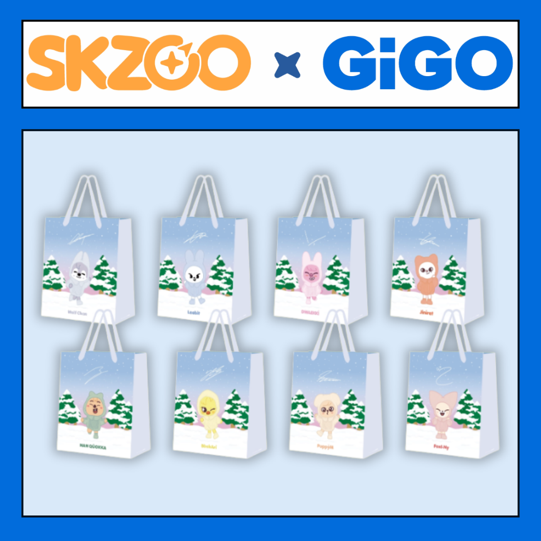 [PRE-ORDER] SKZOO Paper Gift Bag WINTER Edition [SKZOO × GiGO - Exclusive]
