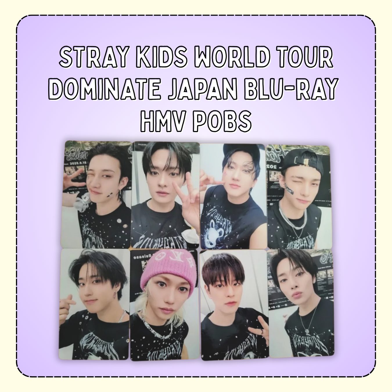 [Restock] STRAY KIDS - WORLD TOUR DominATE Japan Blu-ray - HMV (POBS ONLY)