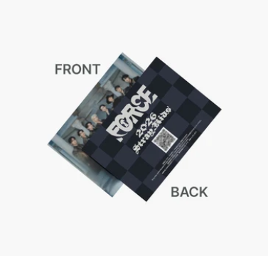 (Restock) Stray Kids - MAKING VIDEO QR TICKET “FORCE” JAPAN SEASON’S GREETINGS 2026
