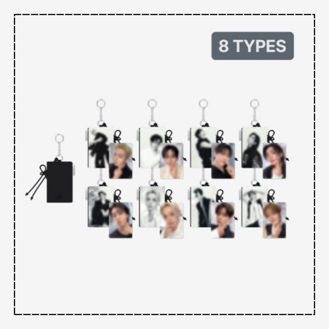 [PRE-ORDER] Stray Kids - Card Holder Keyring - World Tour <RUN IT SEOUL> Online Official MD
