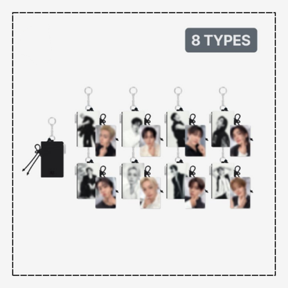 [PRE-ORDER] Stray Kids - Card Holder Keyring - World Tour <RUN IT SEOUL> Online Official MD
