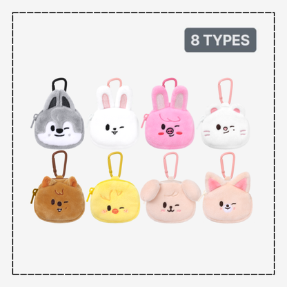 [PRE-ORDER] Stray Kids - Skzoo Mini Backpack Keyring - World Tour <RUN IT SEOUL> Online Official MD