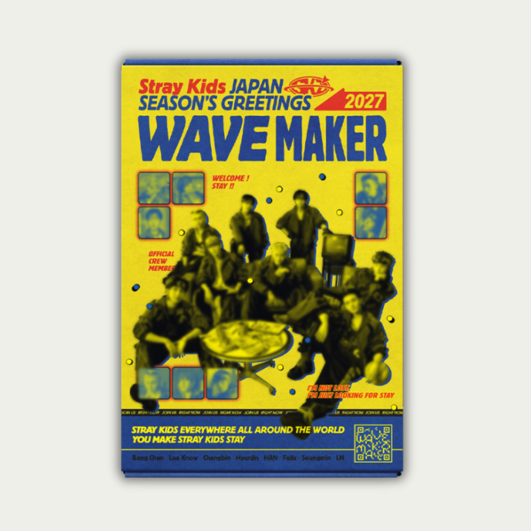 [PRE-ORDER] Stray Kids JAPAN SEASON’S GREETINGS 2027 “WAVE MAKER” (SHOP CHOICE)