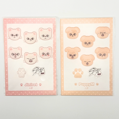 (Restock) Kuji SKZOO Pon Lottery Prize - Skzoo Puffy Stickers