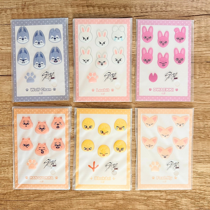 (Restock) Kuji SKZOO Pon Lottery Prize - Skzoo Puffy Stickers