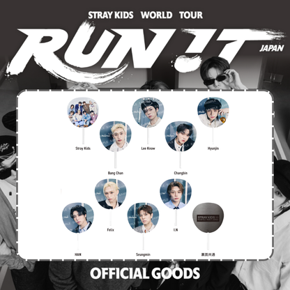 [PRE-ORDER] Stray Kids - IMAGE PICKET - World Tour <RUN IT JAPAN> Online Official MD