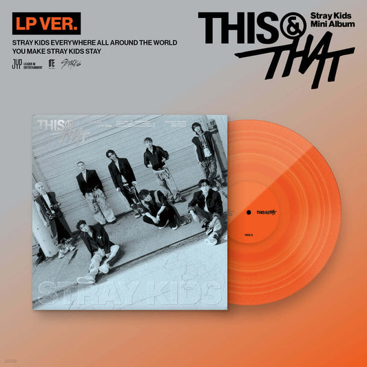 [Pre-Order] Stray Kids Mini Album - 'THIS & THAT' - LP VER. (SHOP POB CHOICE)