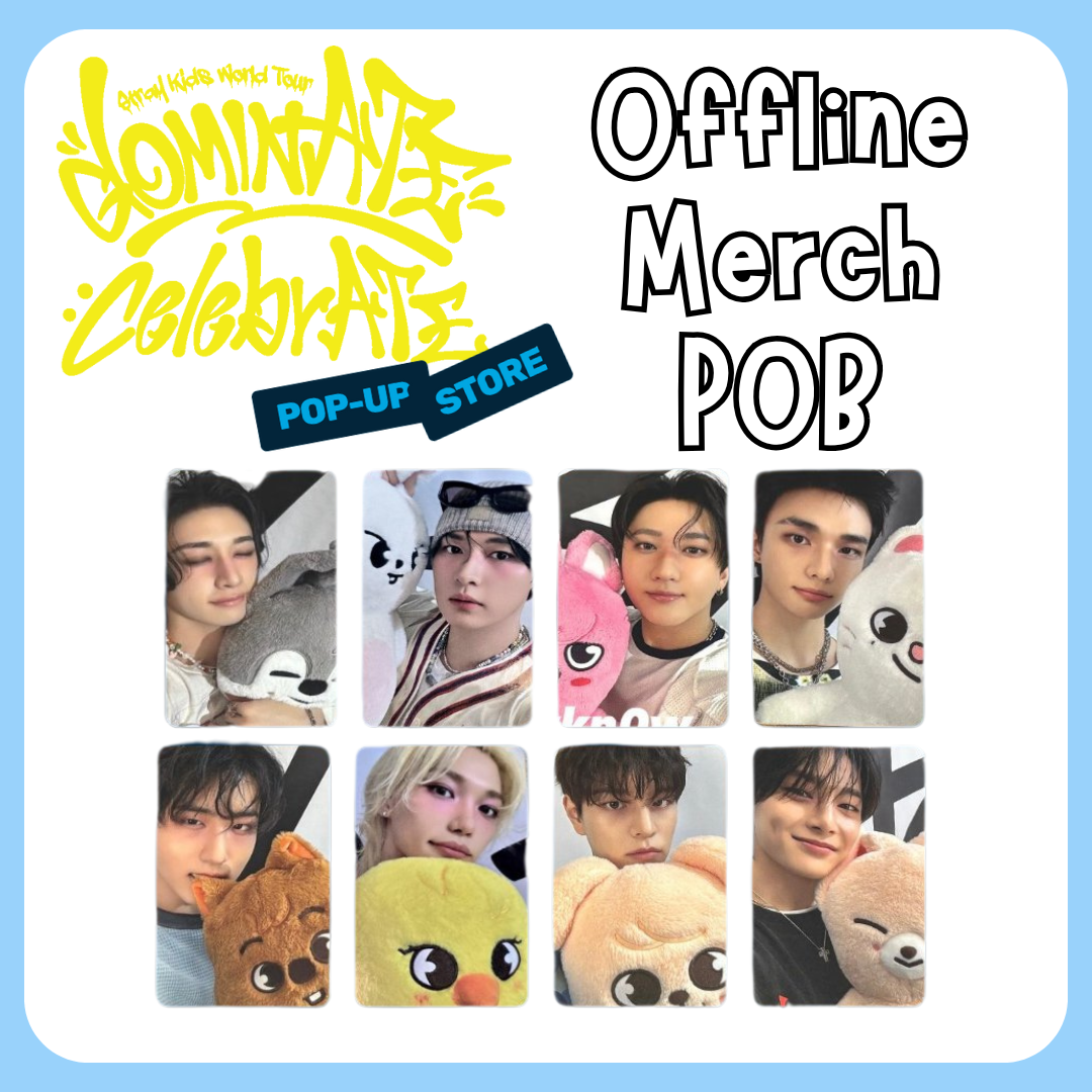 Stray Kids - Offline Merch POB ONLY [DominATE : celebrATE POP-UP STORE MD]