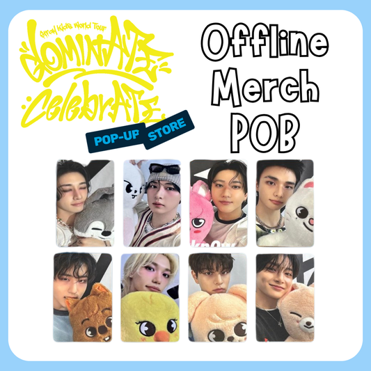 Stray Kids - Offline Merch POB ONLY [DominATE : celebrATE POP-UP STORE MD]