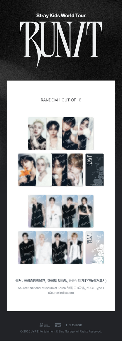 [PRE-ORDER] Stray Kids - Special Trading Card - World Tour <RUN IT SEOUL> Online Official MD