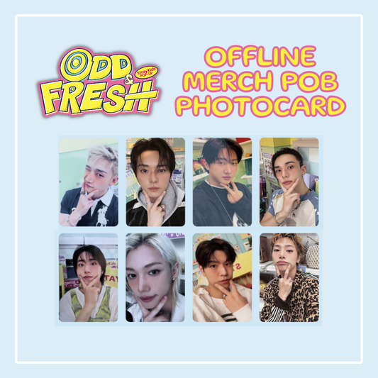 [Pre-Order] Stray Kids - ODD&FRESH Pop-Up Offline Merch POB Photocard ONLY