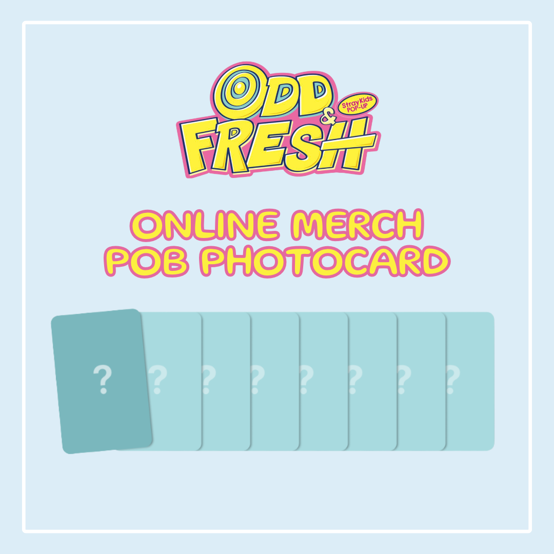 [Pre-Order] Stray Kids - ODD&FRESH Pop-Up Online Merch POB Photocard ONLY