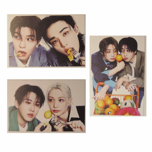 (Restock) Stray Kids - Pre-order Only Unit Postcard Set (3/4) - THIS & THAT (THIS VER.)
