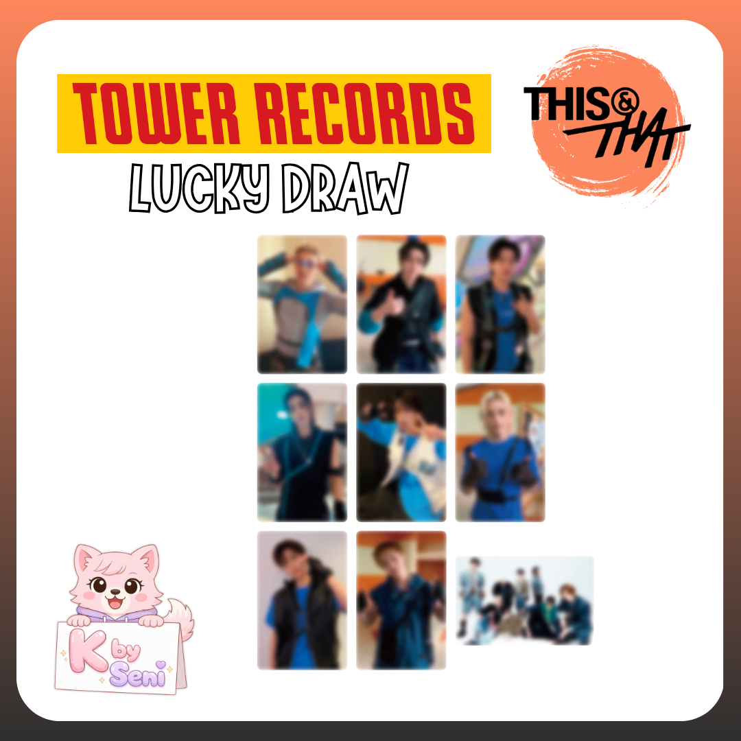 [Pre-Order] Stray Kids Mini Album - 'THIS & THAT' - TOWER RECORDS LUCKY DRAW (POBS ONLY)
